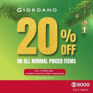 SOGO Sales & Promotions April 2024 .
